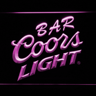 Coors Light Bar neon sign LED