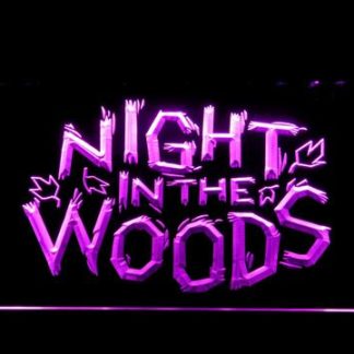Night in the Woods neon sign LED