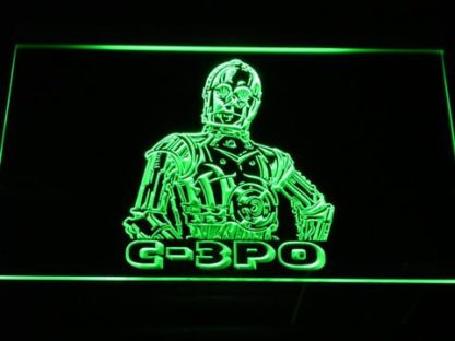 Star Wars C-3PO neon sign LED