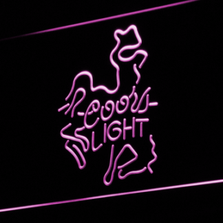 Coors Light - Cowboy neon sign LED