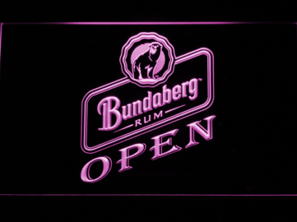 Bundaberg Open neon sign LED
