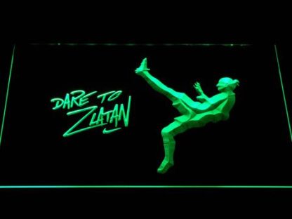 Manchester United Football Club Dare To Zlatan neon sign LED