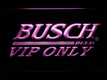 Busch VIP Only neon sign LED