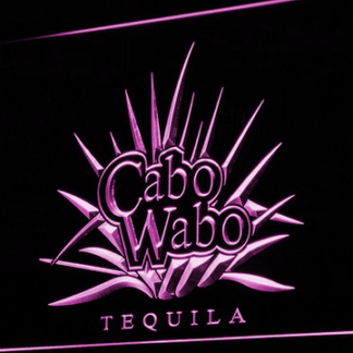Cabo Wabo Tequila neon sign LED