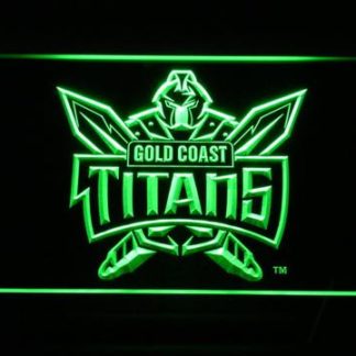 Gold Coast Titans neon sign LED