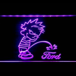 Calvin on Ford neon sign LED