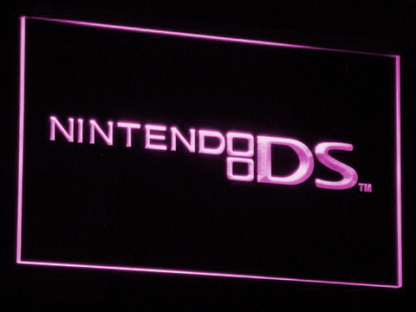 Nintendo DS neon sign LED