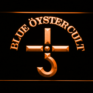 Blue Oyster Cult neon sign LED