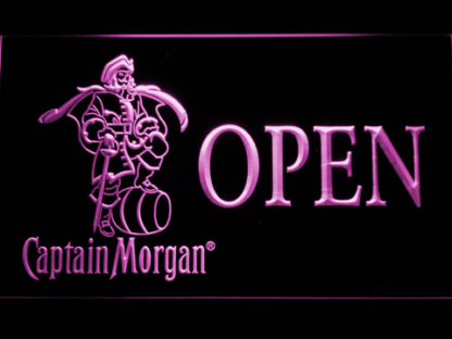 Captain Morgan Open neon sign LED