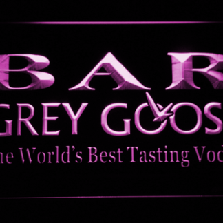 Grey Goose Bar neon sign LED