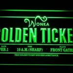 Willy Wonka And The Chocolate Factory Golden Ticket - Image 7