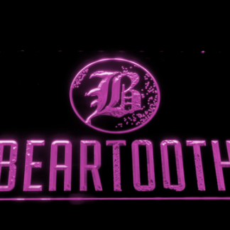 Beartooth neon sign LED