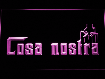 Cosa Nostra neon sign LED