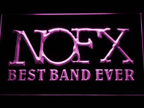 NOFX Best Band Ever neon sign LED