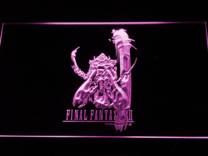 Final Fantasy XII neon sign LED