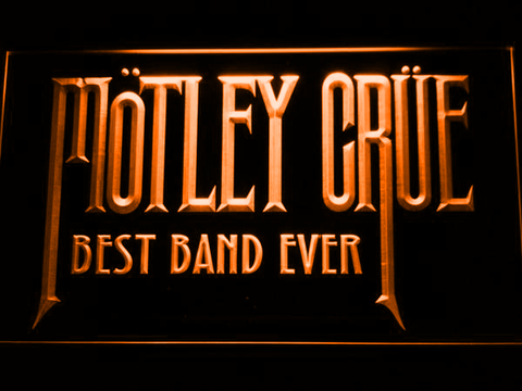 Best Band Ever Motley Crue neon sign LED