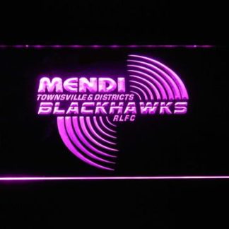 Townsville Blackhawks neon sign LED