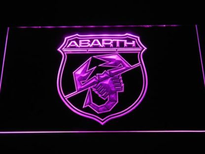 Abarth neon sign LED