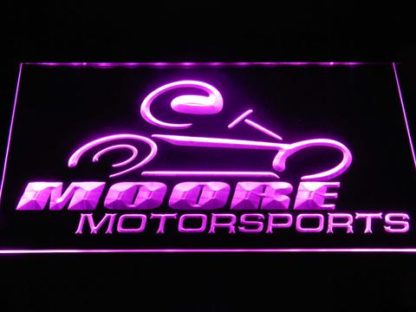 Moore Motorsports neon sign LED