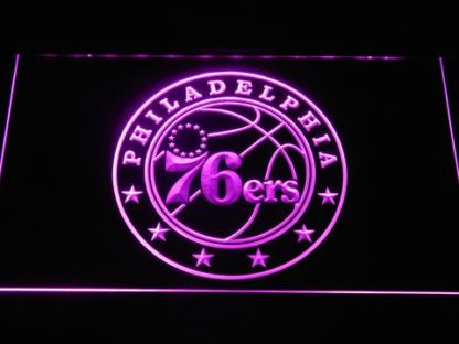 Philadelphia 76ers neon sign LED