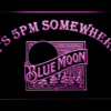 Blue Moon Old Logo It's 5pm Somewhere