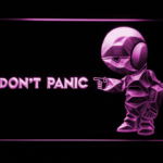 The Hitchhiker's Guide To The Galaxy Don't Panic - Image 4