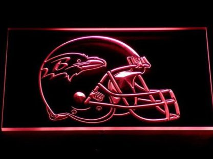 Baltimore Ravens Helmet neon sign LED