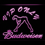 Budweiser Woman's Silhouette VIP Only - Image 4