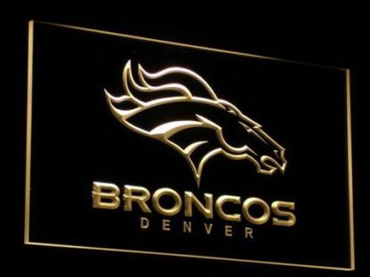 Denver Broncos neon sign LED