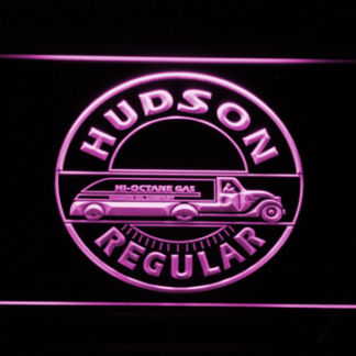 Hudson Hi-Octane Gasoline neon sign LED