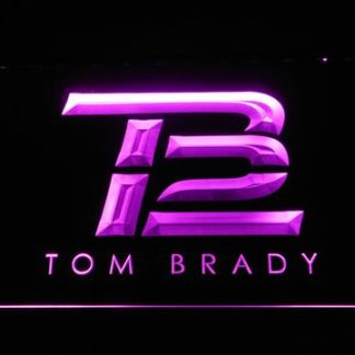 New England Patriots Tom Brady Logo neon sign LED