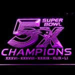 New England Patriots 5X Super Bowl Champions - Image 5