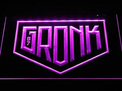 New England Patriots Gronk Logo neon sign LED