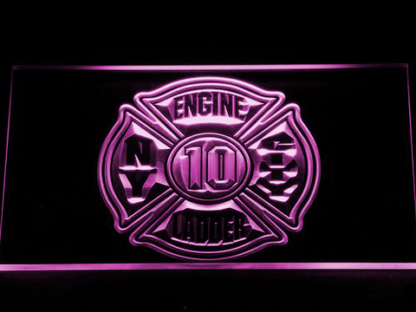 Fire Department New York neon sign LED