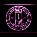 US Army 1st Infantry Division Vietnam Veteran - Image 3