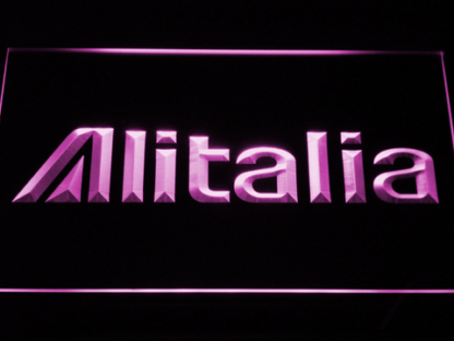 Alitalia neon sign LED