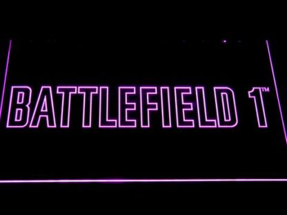 Battlefield 1 neon sign LED