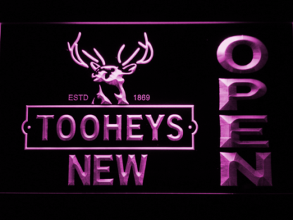 Toohey's Open neon sign LED