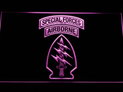 US Army Special Forces neon sign LED