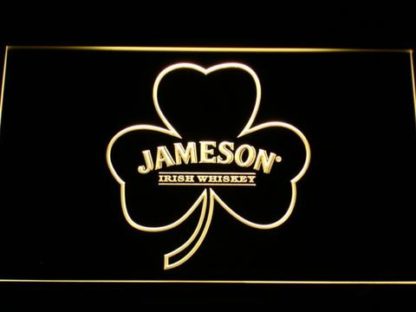 Jameson Shamrock neon sign LED