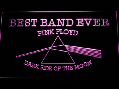Pink Floyd Dark Side Best Band Ever neon sign LED