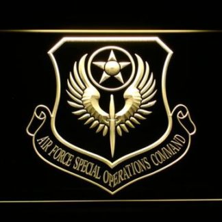 US Air Force Special Operations Command neon sign LED