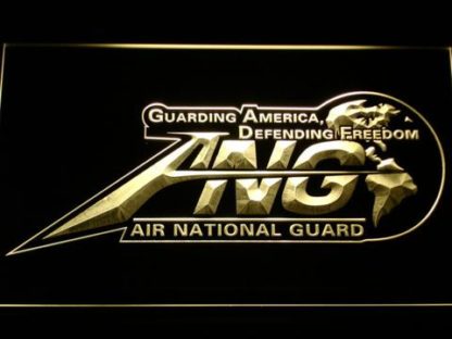 US Air Force Air National Guard Initials neon sign LED