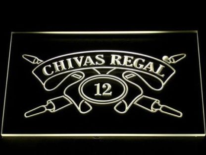 Chivas Regal 12 neon sign LED