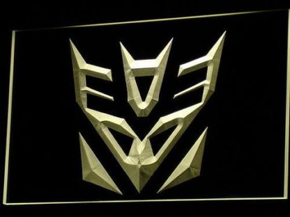 Transformers Decepticons Icon neon sign LED