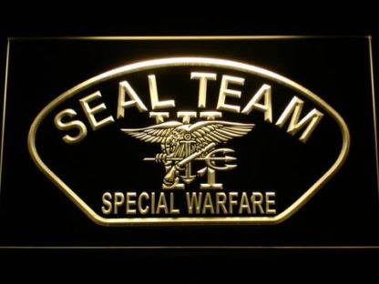 US Navy SEAL Team 6 Shell neon sign LED