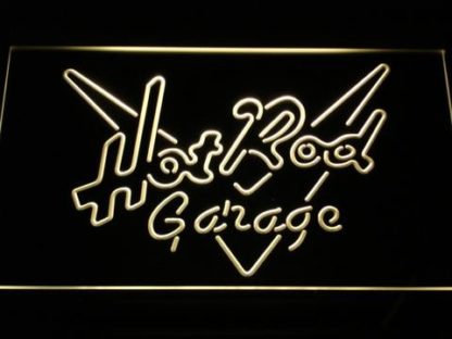 Hot Rod Garage neon sign LED