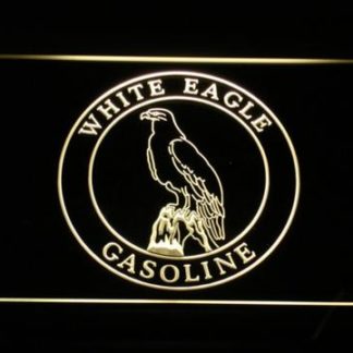 White Eagle Gasoline neon sign LED