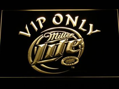 Miller Lite VIP Only neon sign LED