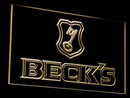 Beck's neon sign LED
